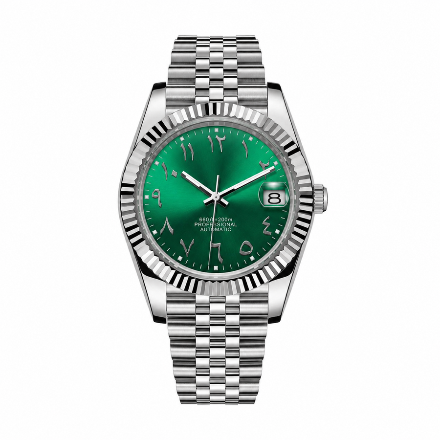 Datejust Arabic Green