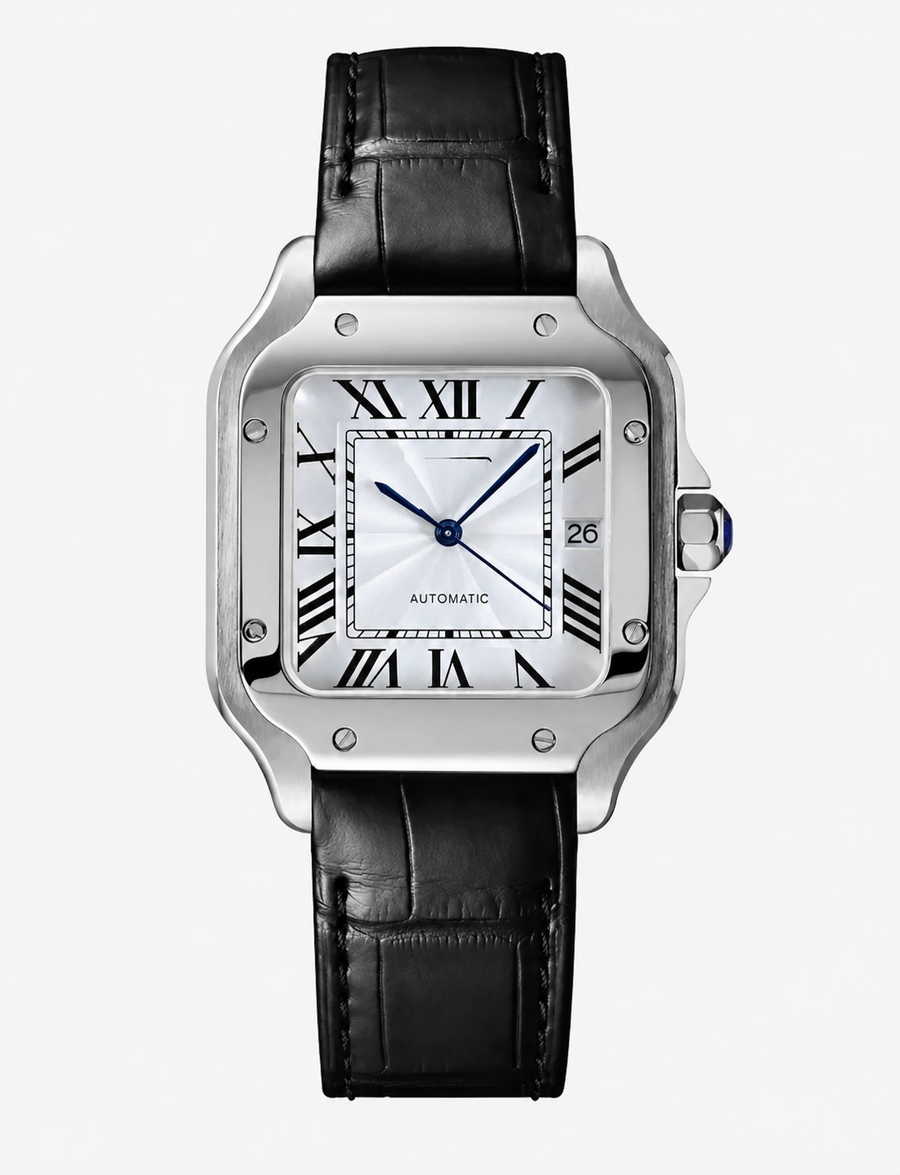 Santos Black Leather